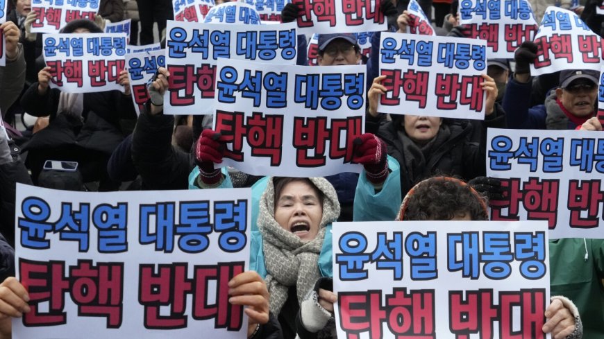 South Korea’s impeached leader avoids investigators as court begins meeting to determine his fate