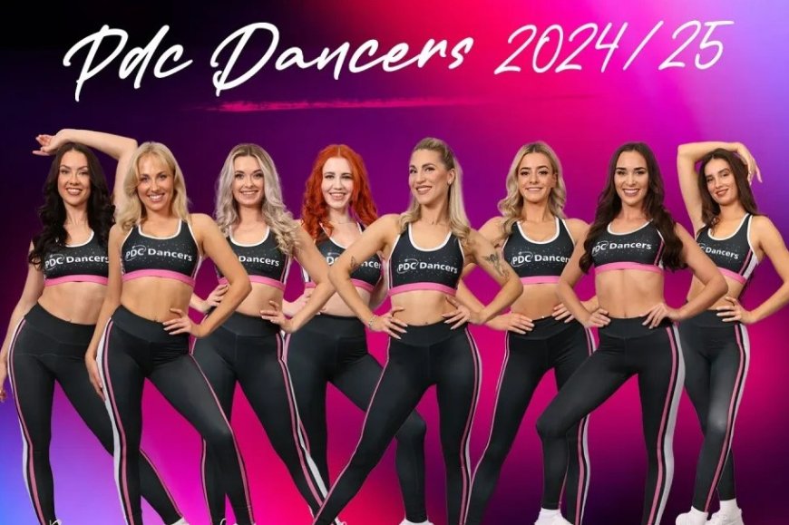 Darts champion signed walk-on girls’ petition now PDC Dancers have fire breather and Love Island star thrilling fans