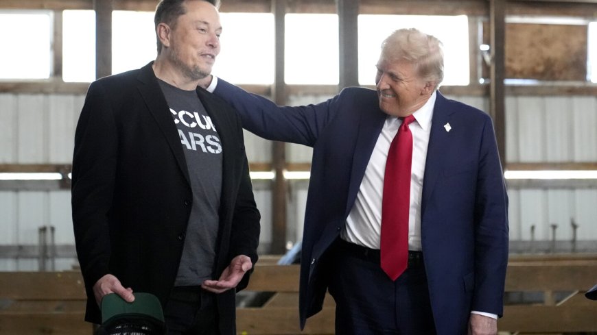 Musk and Trump are viewed roughly the same by Americans, an AP-NORC poll finds