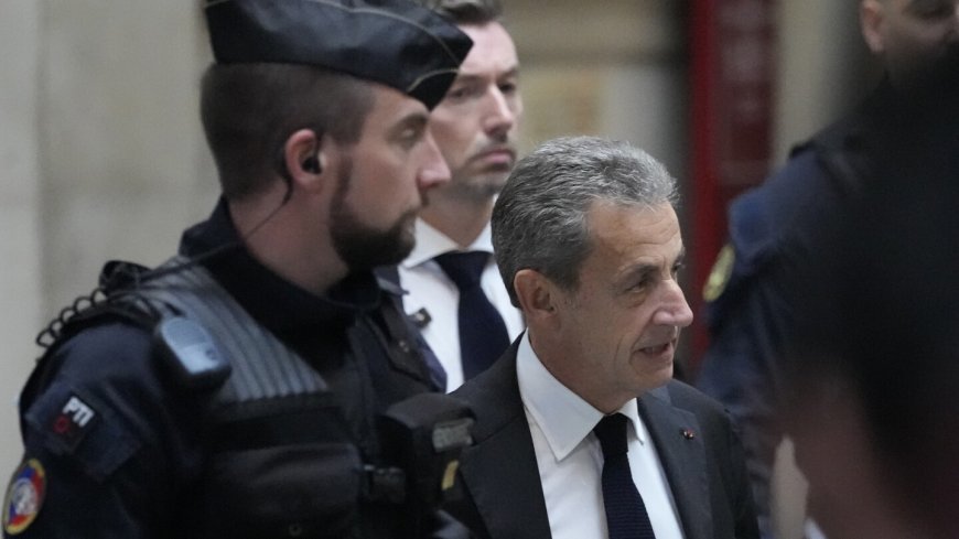 France’s highest court upholds corruption conviction of former President Nicolas Sarkozy