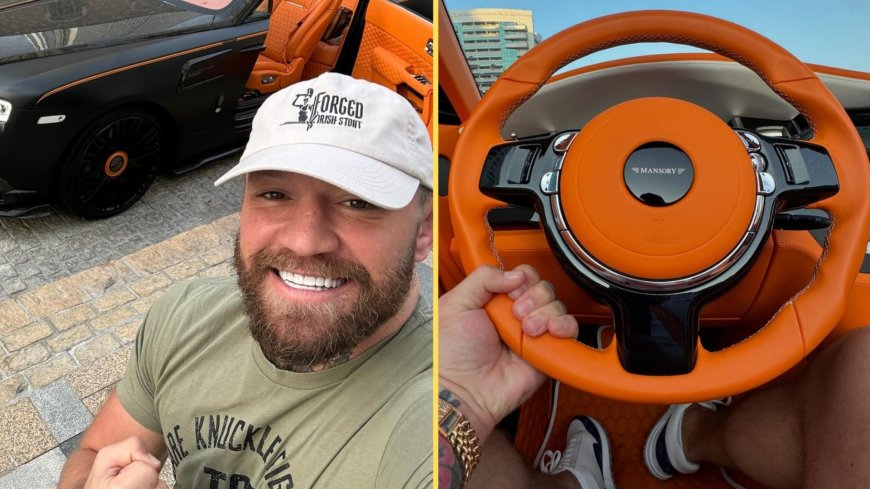 Conor McGregor adds brand-new luxury car to multi-million pound collection as he teases BKFC debut and Logan Paul fight