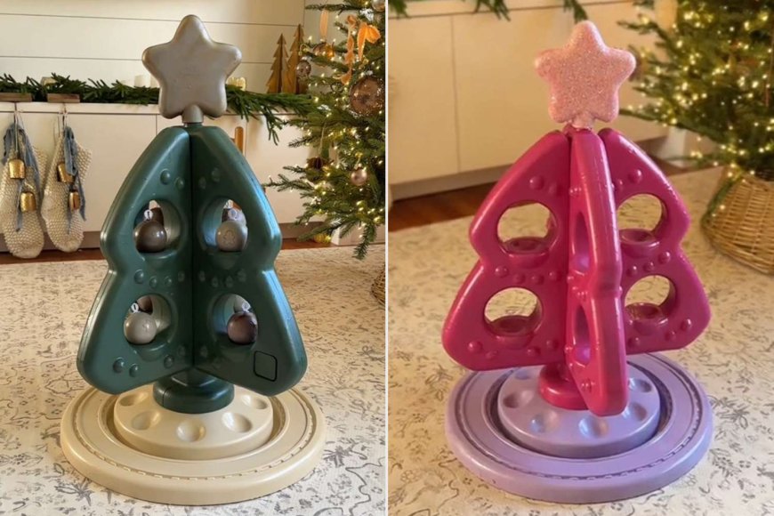 She Went Viral for Her Toddler’s ‘Sad Beige’ Tree. This Year, Fans Are Loving Its Bright Christmas Makeover (Exclusive)