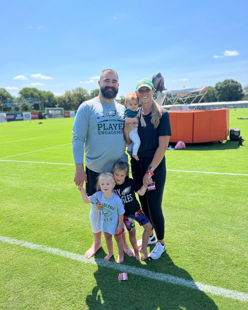 How Kylie Kelce Is Ensuring Her Daughters Aren’t ‘Impacted’ By Fame