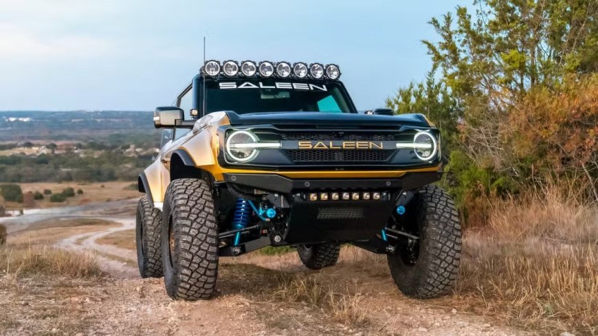 Saleen Recreated the Legendary “Big Oly” Ford Bronco Off-Road Racer