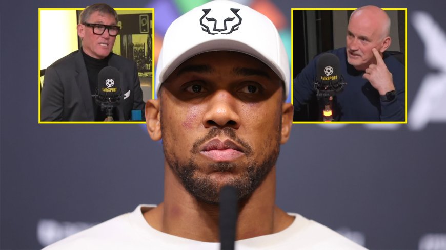 ‘His chin is letting him down’ – Anthony Joshua urged to retire by Simon Jordan and Barry McGuigan after brutal Daniel Dubois KO