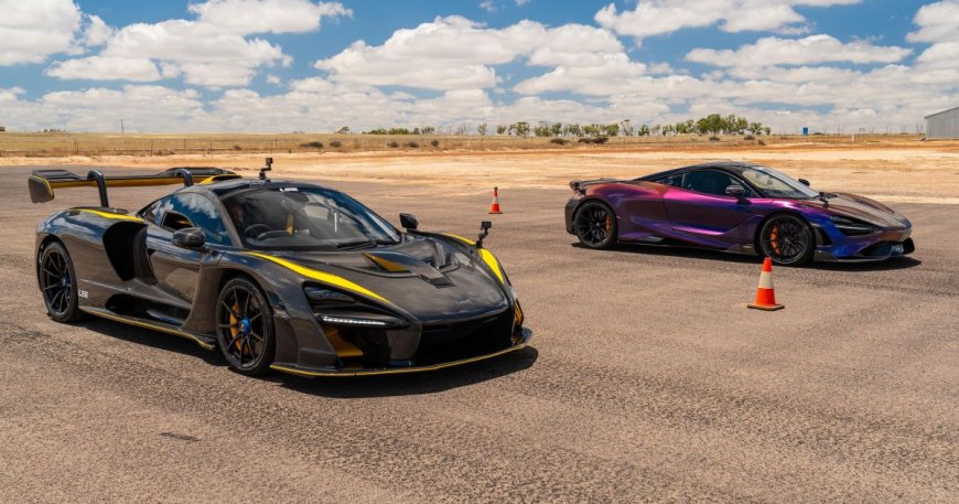 McLaren Senna vs McLaren 765LT drag race