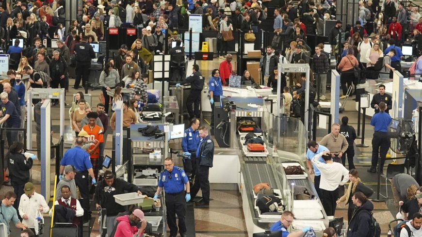 It's beginning to look like another record for holiday travel