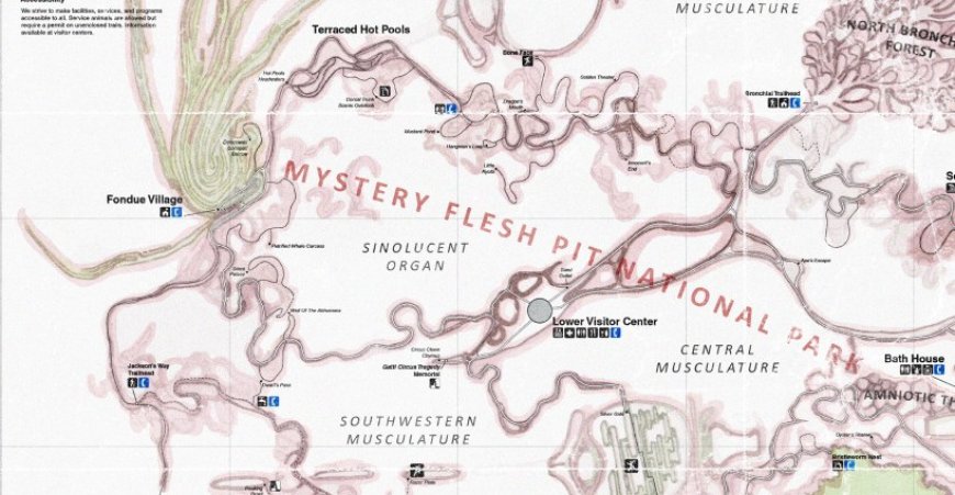 Cinch up your waders, Mystery Flesh Pit National Park is open for business