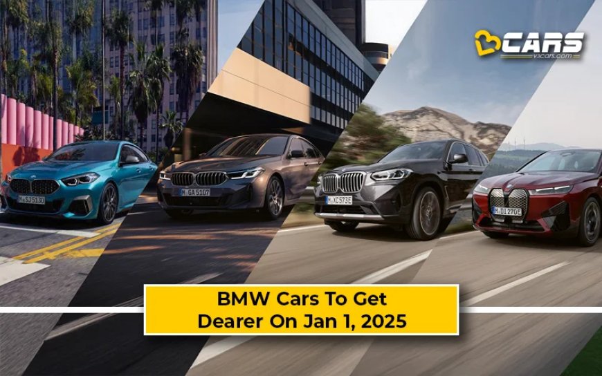 BMW India Set To Hike Car Prices On 1 January, 2025