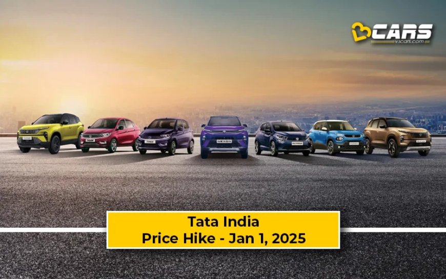 Tata To Increase Prices From Jan 1, 2025