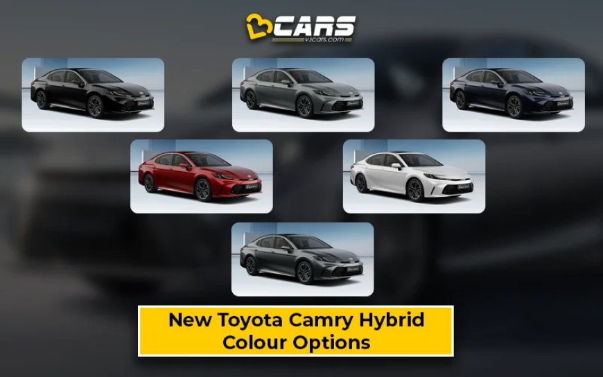 2025 Toyota Camry Hybrid — All Exterior Colour Options