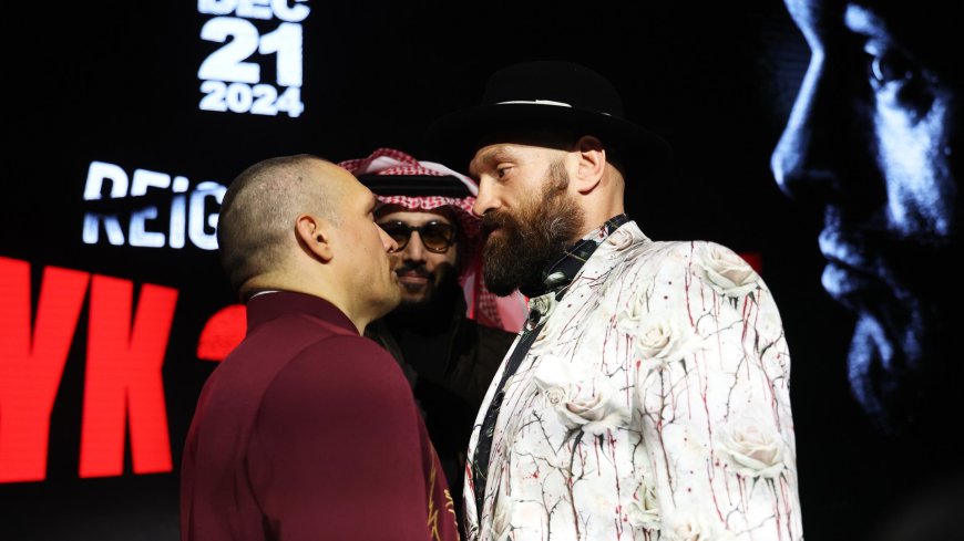 Oleksandr Usyk and Tyson Fury settle chaotic judge row in most bizarre way possible