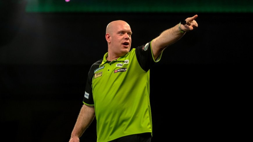 Michael van Gerwen gives emphatic response when asked about Luke Littler and Luke Humphries’ chase for stunning record