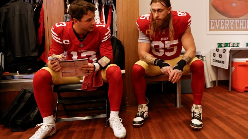 George Kittle’s solemn response to Brock Purdy stiffing him with no Christmas gift