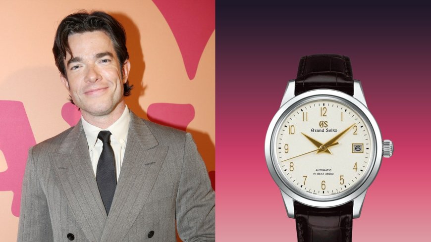 John Mulaney's Growing Watch Collection Gets Another Supremely Elegant Addition