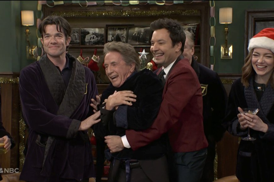 ‘SNL’ Host Martin Short Welcomed to Five-Timers Club by Tom Hanks, Emma Stone, Alec Baldwin, Tina Fey and More