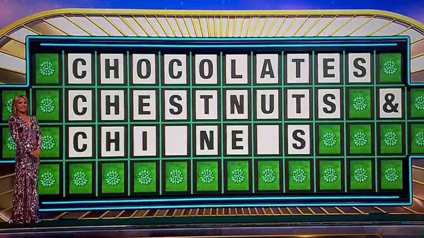 “Wheel of Fortune” Contestant Makes Hilariously Wrong Guess During Holiday Puzzle: 'Chocolate, Chestnuts and Chickens'