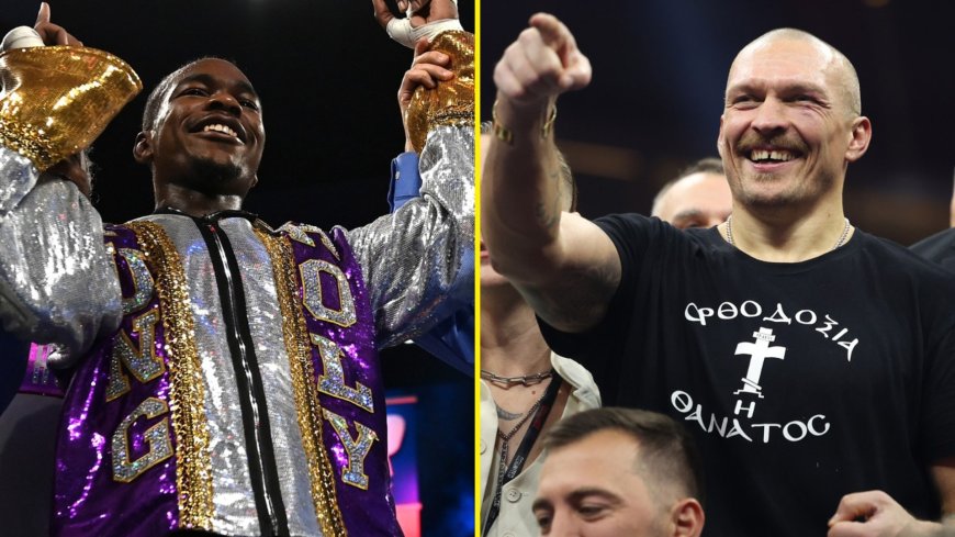 Oleksandr Usyk compared to Evander Holyfield as he’s ranked in top five heavyweights EVER