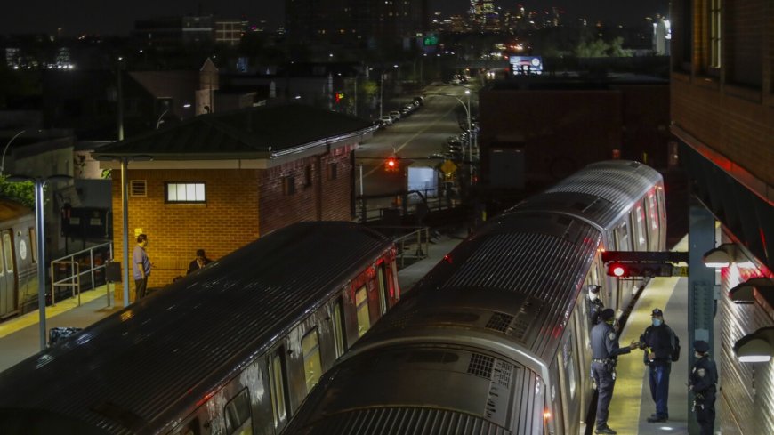 New York City police apprehend suspect in the death of a woman found on fire in a subway car