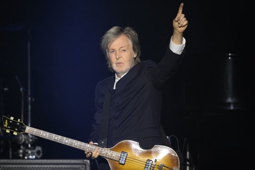 Paul McCartney Reveals His New Year's Resolution for 2025