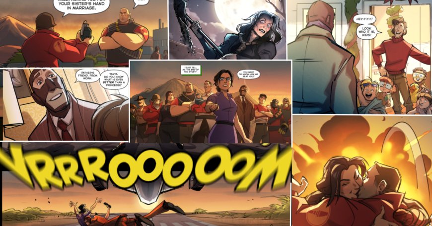 Hear ye, hear ye, this Team Fortress 2 comic is a holiday miracle