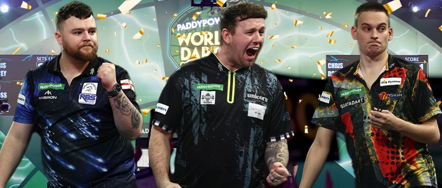 Three emerging stars who can become the next Luke Littler at wide-open World Darts Championship