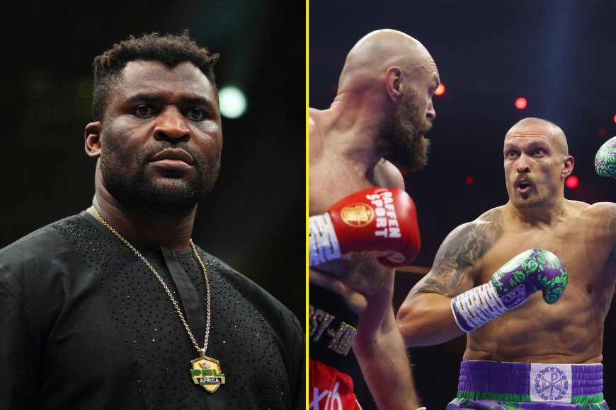 Francis Ngannou reacts to Oleksandr Usyk vs Tyson Fury and agrees with Anthony Joshua in blunt verdict