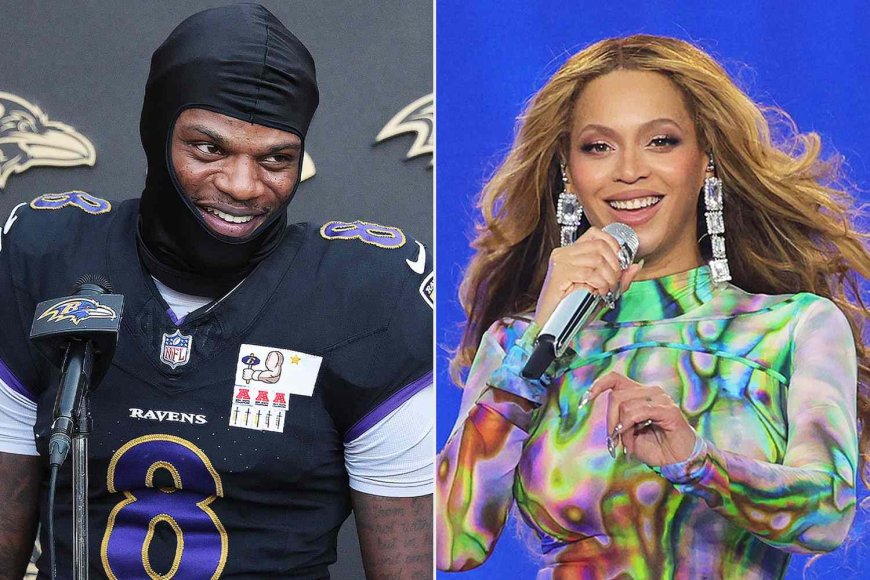 Lamar Jackson Says He's Going to Go Watch Beyoncé During Halftime of Their Christmas Game: 'Sorry Harbaugh'