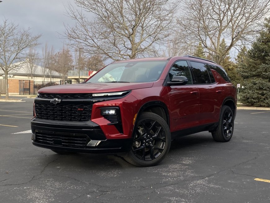 2024 Chevrolet Traverse RS review: A few steps forward, one back