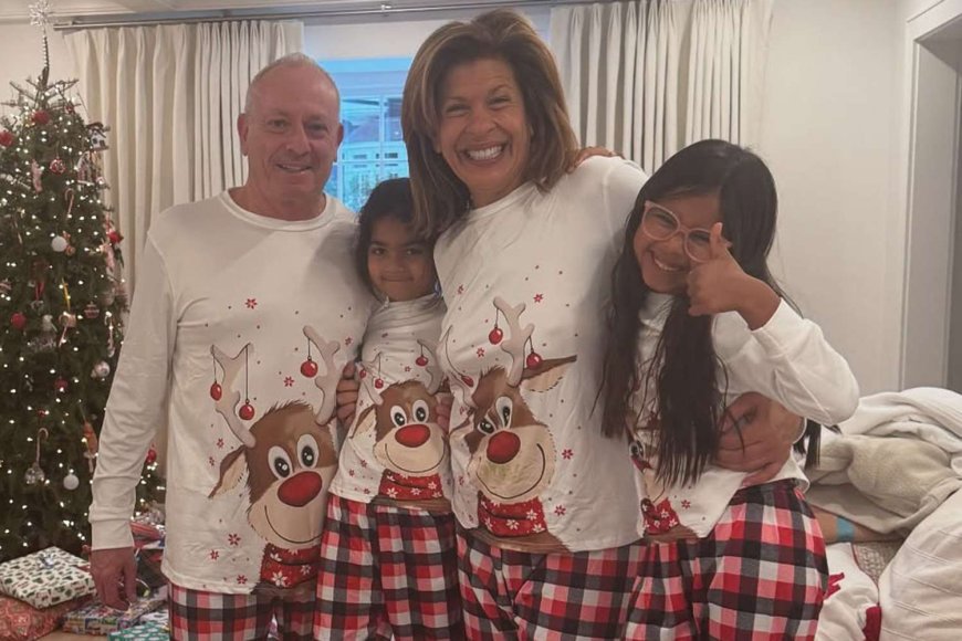 Hoda Kotb Celebrates First Suburban Christmas Alongside Daughters Hope and Haley and Ex-Fiancé Joel Schiffman