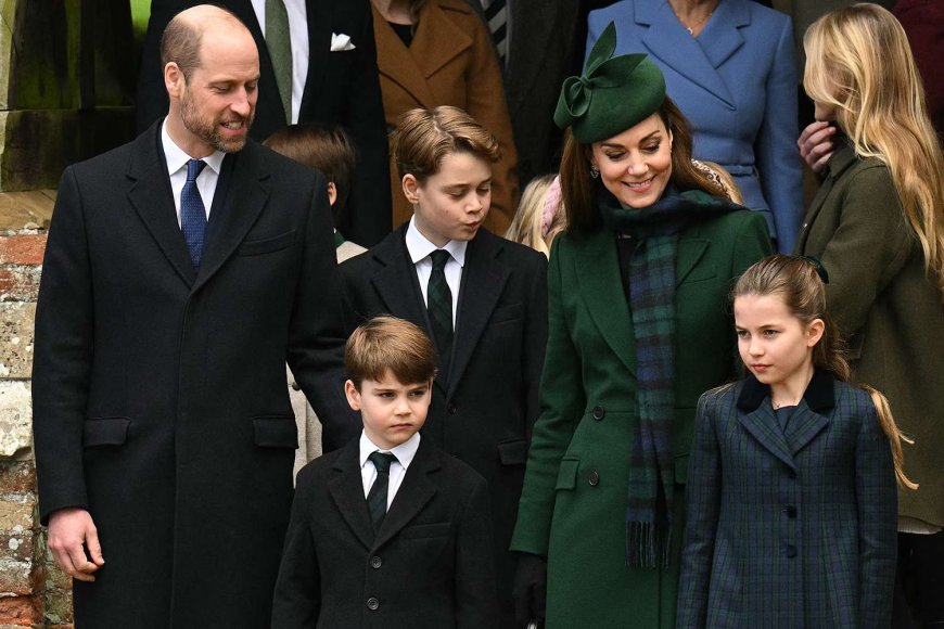 All the Best Photos from Kate Middleton's Christmas Morning with George, Charlotte and Louis!