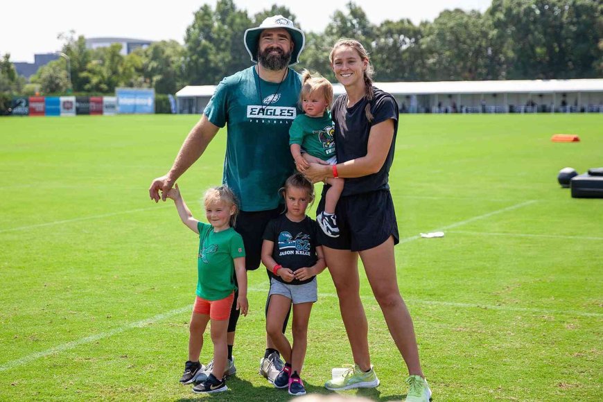 Pregnant Kylie Kelce and Jason Kelce Say 3-Year-Old Daughter Elliotte Asked Them About the 'Cute Boy' in “Love Actually”