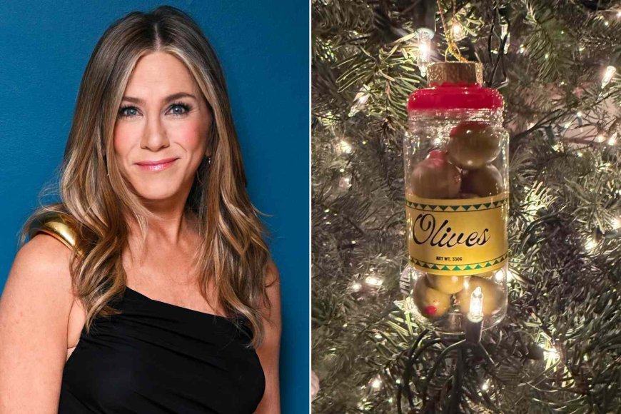 Jennifer Aniston Brings Her Love of Olives to Her Christmas Tree: 'If You Know Me, You Know'