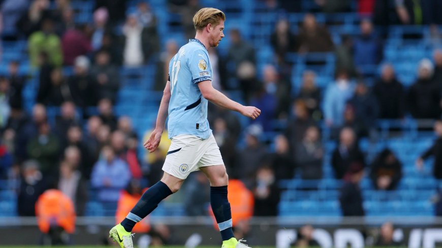 ‘Did not look happy’ – Kevin De Bruyne first down tunnel following ‘acrimonious’ Pep Guardiola greeting