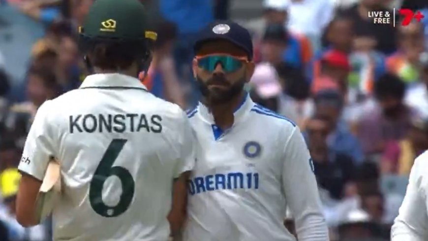 ‘You can’t do that’ – Storm erupts over Virat Kohli’s ugly act that proves Sam Konstas ‘rattled him’