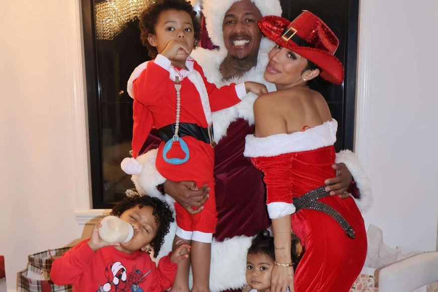 Nick Cannon Gets Dressed in Full Santa Suit to Celebrate Christmas with Abby De La Rosa and Their 3 Kids