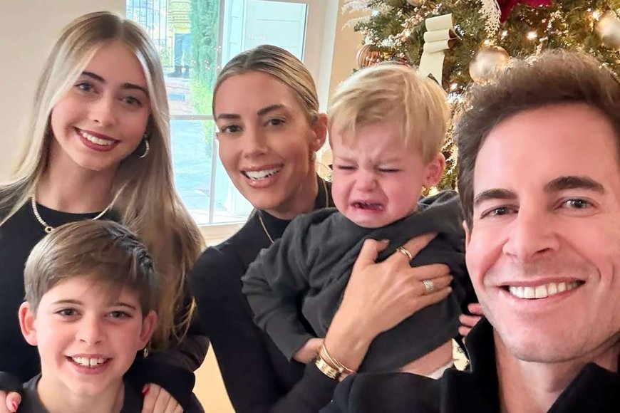 Tarek and Heather El Moussa Celebrate Christmas with All 3 Kids in Sweet Candid Snaps: 'We Love Our Little Family'