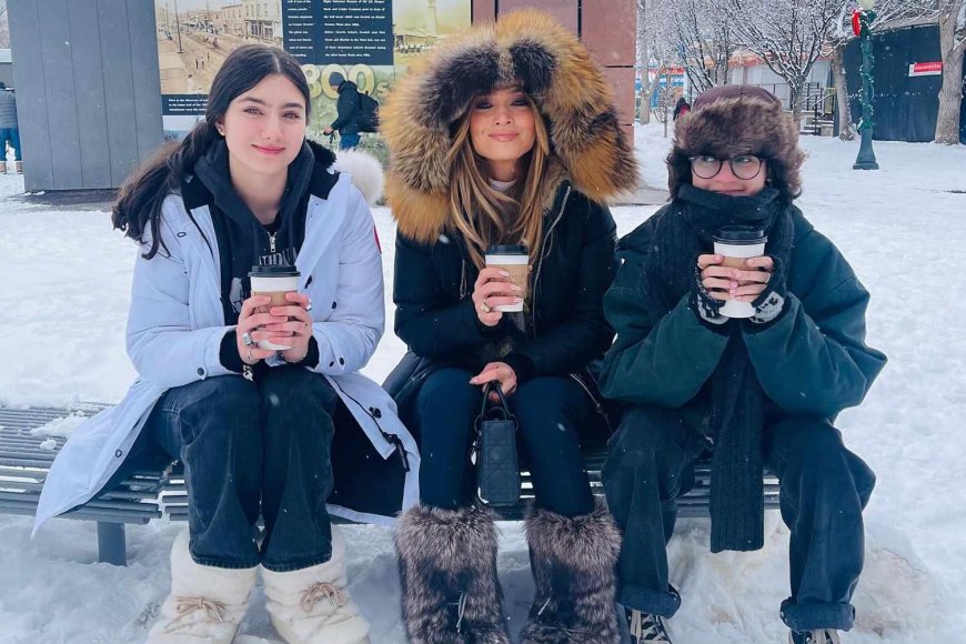 Jennifer Lopez Shares Cozy Snaps with Sister Lynda and Their Kids as They Celebrate a Snowy Christmas Together