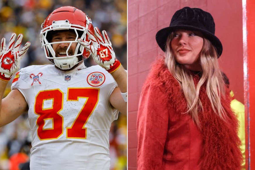 Taylor Swift Supports Travis Kelce After He Breaks Chiefs Touchdown Record During Christmas Day Game