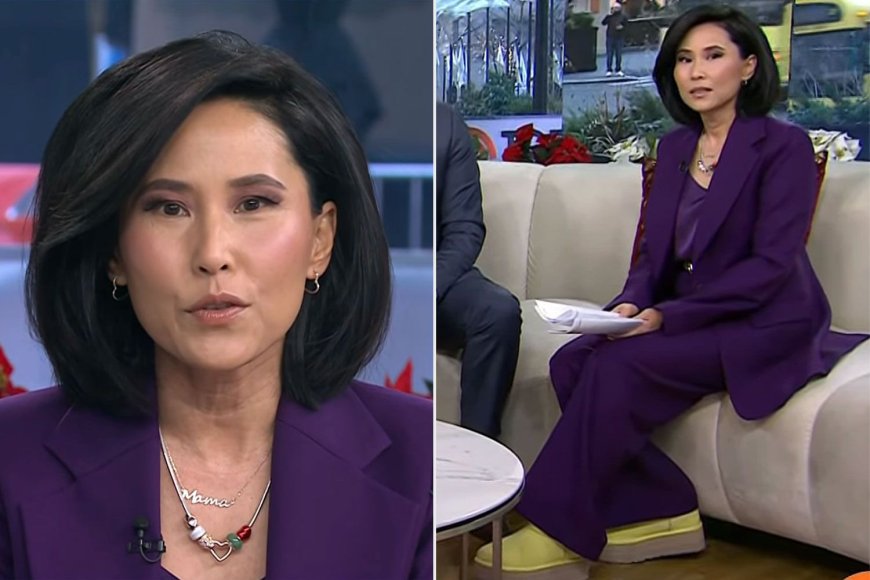 “Today”'s Vicky Nguyen Does Broadcast in Slippers After Forgetting Shoes at Home: 'Day After Christmas Mom-Brain Moment'