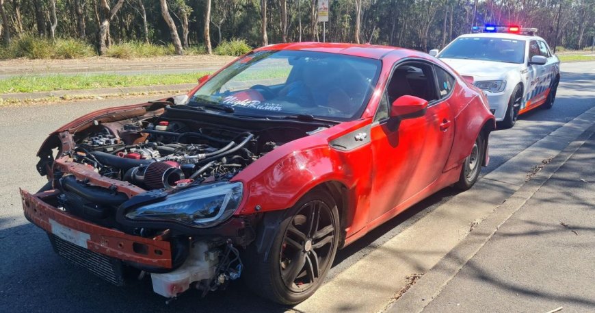 Turbocharged, lightweight Toyota 86 defected by police