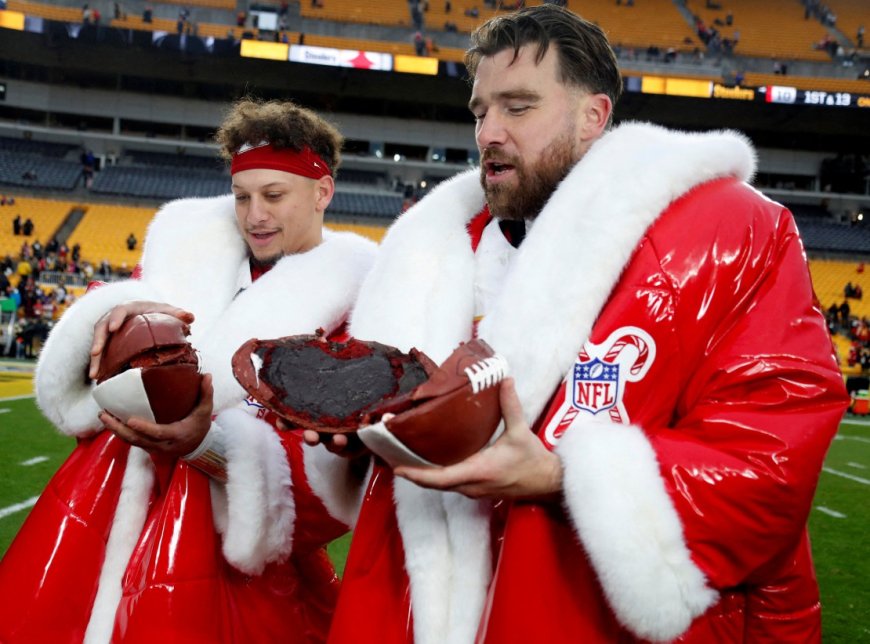 Patrick Mahomes and Travis Kelce show LeBron is dead wrong as NFL enjoy Christmas supremacy – with help from Beyoncé