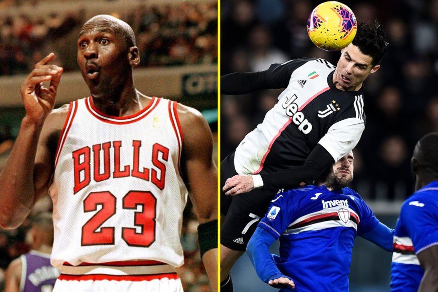 Cristiano Ronaldo stunned rivals when he turned into prime Michael Jordan for gravity-defying goal