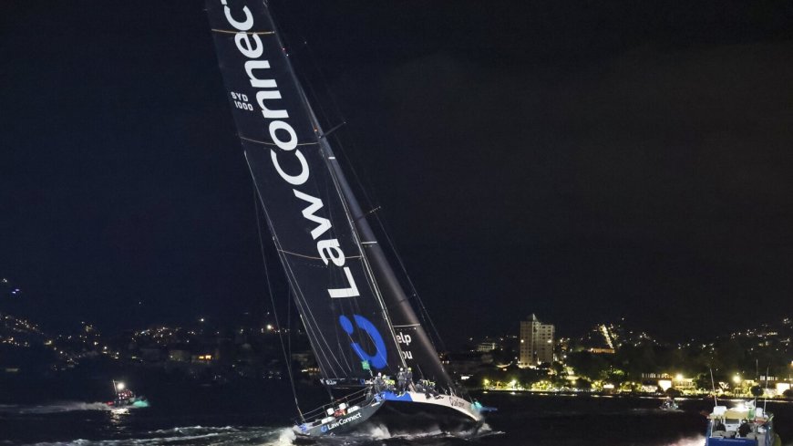 2 sailor deaths result in muted celebrations on winning yacht in Sydney to Hobart race