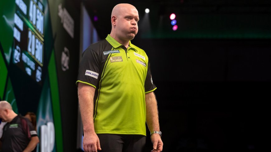 ‘It was tough’ – Michael Van Gerwen gives x-rated assessment of latest performance despite victory