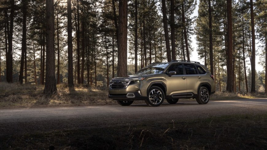 Subaru's 2025 Forester is going green