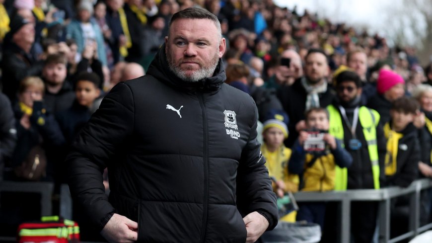 Wayne Rooney admits his job is under threat as Plymouth fans join ‘sacked in the morning’ chants