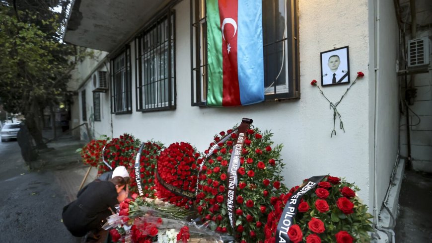 Azerbaijan's president says crashed jetliner was shot down by Russia unintentionally