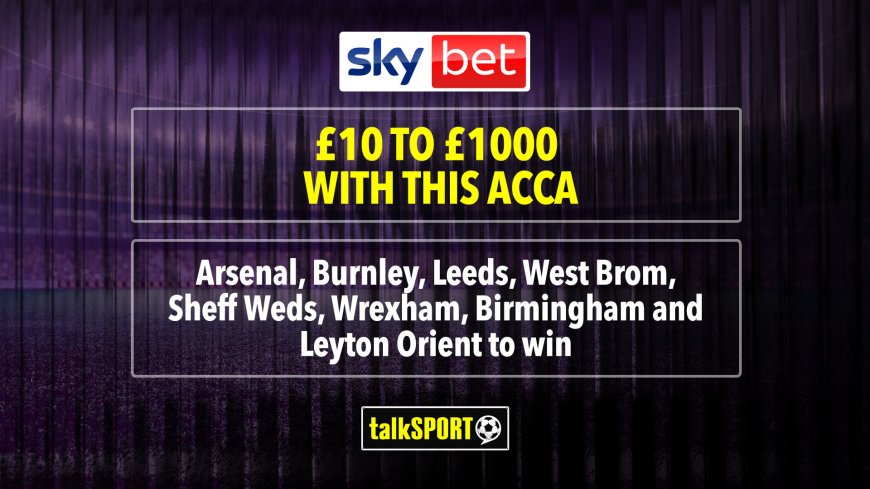 Turn £10 into £1000 with this New Year’s Day accumulator on Sky Bet