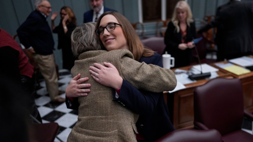 Transgender trailblazer Sarah McBride heads to her debut in Congress, hoping for a touch of grace